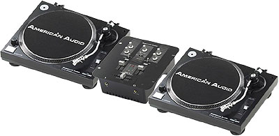 American Audio Turntable Bundle