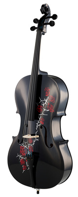 Thomann Red Rose Cello 4/4 Bk