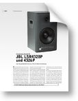 JBL LSR 4328P Active Monitor Sound & Recording (02/2007)
