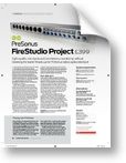 Presonus FireStudio Project Computer Music (09/2008)