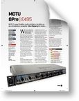 MOTU 8 Pre Future Music (03/2007)