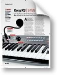Korg R3 Synthesizer/Vocoder Future Music (05/2007)