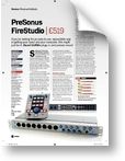 Presonus FireStudio Project Future Music (11/2007)
