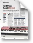 Clavia Nord Stage Softcase 76 Future Music (11/2008)