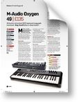 M-Audio Oxygen 49 (3rd gen) Future Music (05/2010)