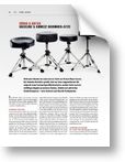 K&M 14010 Drum Throne Piccolino Sticks (08/2012)
