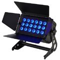 Manfrotto HL-x18 QCL Rgbw Flood 18x8W in LED Flooder, Theatre Floodlight