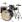 Millenium MX120 STARTER DRUMSET in Drumsets de estudio