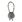 Art Of Music Keyring Treble Clef in Porta-chaves