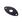 Allparts Cat Eye Jack Plate Black in Fichas tipo jack com coberturas