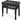 Andexinger 486 S Piano Bench Leather BK in Klavierb&auml;nke und Hocker