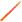 Agner 7A UV Hickory Wood Tip Orange in Trommestikker 7A