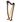 Roth & Junius RJCH-34 Celtic Lever Harp in Mandoline, otros instrumentos