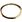 Bass Drum O's 6" Brass Oval HOBR6 in Andet tilbeh&oslash;r
