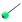 Danmar 206G Felt Beater Green in Accessories for Foot Pedals