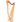 Roth & Junius RJCH-34NB Celtic Lever Harp in West-Europese instrumenten