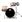 DW Satin Specialty Natural Ebony in Rock-shell-setit
