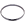 Pearl 22" FX Bass Drum Hoop BK