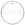 DW 14" Resonant Snare Drum Head