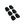 Vandoren Mouthpiece Cushions 0,80 mm BK