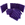 Auralex Acoustics 2" Studiofoam Wedges Purple