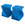 EQ Acoustics Classic Wedge Foam Tiles blue