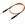 Orange Speaker Cable 1m