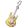Art Of Music Electric Guitar Pendant in Brindes para guitarristas