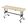 Bergerault Stand Xylophone/Metalophone T2 in stands for Orff