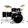 Tama IS62H6-BK Standard Set in Rock trumset