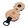 Artino Pin Stopper Cello Shape in Apoio Espig&atilde;o para Violoncelo