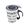 Music Sales Cup with Lid "Staff Lines" in Ch&aacute;venas, canecas, vidros, etc.