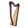 Roth & Junius RJCH-27BR Celtic Lever Harp in tokkelinstrumenten