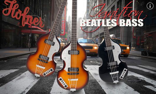 H�fner Ignition Beatles Bass