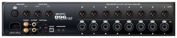 MOTU 896 MK3 MOTU 896 MK3