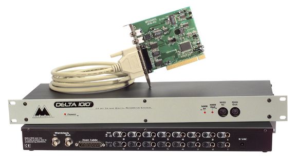 Audiointerface im klassischen PCI-Format Audiointerface im klassischen PCI-Format