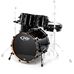 DW PDP BX Studio Solid Black in F&ucirc;ts studio