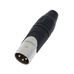 Amphenol AX3M in 3-pol. XLR Plugs (Male and Female)