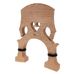 Despiau Bass Bridge 3/4 Adjustable in kammen voor contrabassen