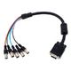 Sommer Cable Adapter HD-15pol-BNC female