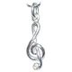 Art of Music Pendant Treble Clef SI