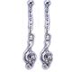 Art of Music Earring Treble Clef SI