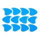 Shark Fin Plectrums Blue