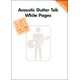 Hal Leonard White Pages Acoustic Guitar