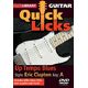 Music Sales Quick Licks Eric Clapton DVD