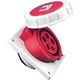 J&auml;ger CEE-Mounting Plug Slangt 63A