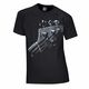 Rock You T-Shirt Space Man Bass Size:XL