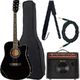 Harley Benton HBD120 CE BK Bundle