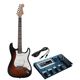 Fender GC-1 GK Ready Strat RW Bundle
