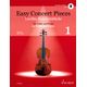 Schott Easy Concert Pieces Violin 1